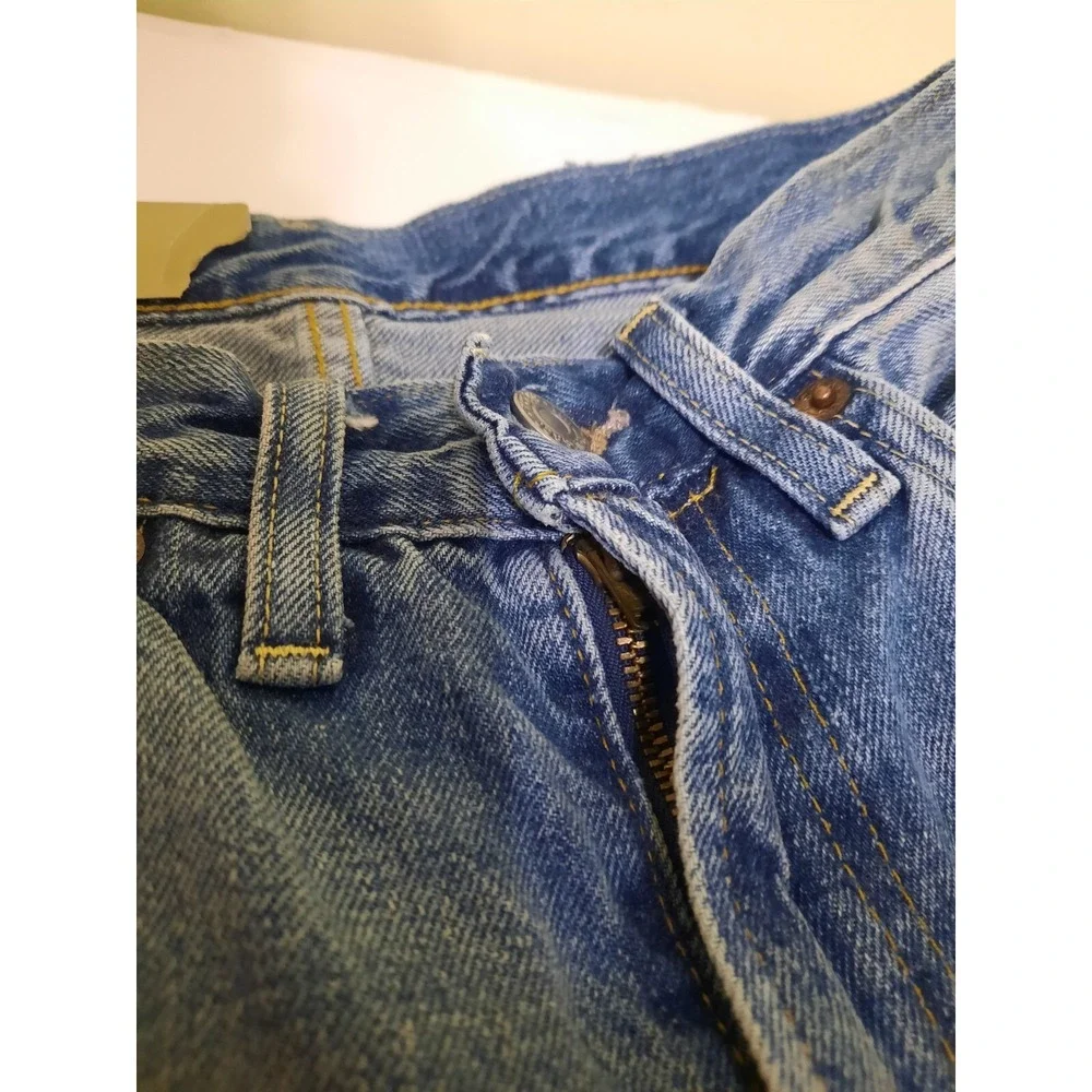 Levis Vintage Clothing LVC 501z XX 1954 28 32 Distressed Jeans New Selvedge Mens - Picture 10 of 15